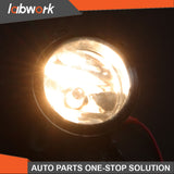 Labwork Fog Lights For Nissan Titan 2016-2019 Halogen Bumper w/Wiring+Switch