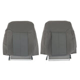Labwork Seat Cover Left RIght For 2011-2013 2014 Ford F150 Top Bottom Cloth Gray