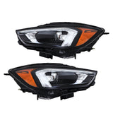 Labwork RH+LH LED Headlights Assembly W/LED DRL For Ford Edge 2019-2023 Black