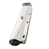 30" Straight Mud Flap Hanger Stainless Steel 1 1/8 Bolt Semi Truck Tapered