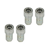 4PCS LVA16843 Hydraulic Quick Coupler for John Deere 1025R 1023E Tractors