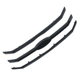 Labwork Front Upper Grille Bars Only Black For 2009 2010 2011 2012 Ford Flex