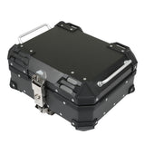 22L Black Motorcycle Trunk Top Case Waterproof Tour Tail Box Luggage Storage