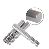 Carbide End Mill for Aluminum x 1-1/4" Cutting Length 3PC Alu-Power 3 Flute 1/2"