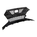 Front Bumper Upper Grille with Chrome Grill Trim Assembly Replacement for Maxima 2019 2020 2021 Replacement for NI1200299