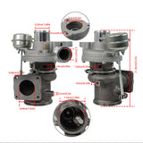 Labwork Turbocharger For Dodge Dart Fiat 500 Jeep Renegade Alfa-Romeo MiTo 1.4L