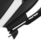 Labwork Front Upper Black Grill For Honda Odyssey 2011-2013 Chrome Molding Trim