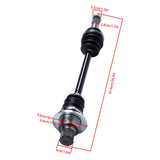 Rear Left CV Axles Drive Shaft For Yamaha Rhino 450 660 700 YXR 4WD 2006-2013