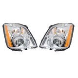 Labwork Right+Left Headlight For 2008-11 Cadillac DTS HID/Xenon Assembly Chrome