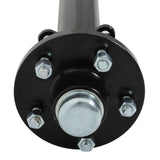Labwork Trailer Axle 5x4.5 Bolt Pattern 73" Hubface 58" Spring Center 3500lbs