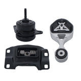 Labwork Engine Motor & Trans Mount Set for Ford Explorer 2.3L 16-19 for Auto