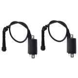 Fit For Kawasaki EX500 Ninja 500 500R 1987-2009 Set of 2 Ignition Coils