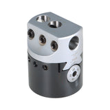 MT3-M12 2 Inch Boring Bar Head Set Tipped Hole Milling Holder Carbon Steel