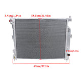 Labwork 3ROW Aluminum Front Radiator For Dodge Durango Grand Cherokee 2016-2023