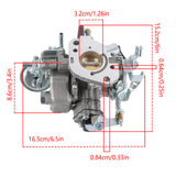 Labwork Carburetor For Suzuki SJ410 F10A Carry TRUCK Jimny 4 Cylinder Manual