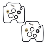 2 Sets For Yamaha XVS1100 V-Star VStar 99-06 Lower Bowl Carburetor Rebuild Kit