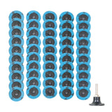 2 Inch 36 - 240 Grit Roll Lock Die Grinder Quick Change Sanding Disc 51 Pack New