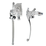 Universal Motorcycle 1" Handlebar Hydraulic Brake Master Cylinder & Clutch Lever