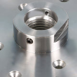 6 Inch Wood Lathe Face Plate For 1-1/4" x RH 8tpi Threaded With Set Screws