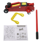Labwork Hydraulic Floor Jack Trolley Low Profile Car Quick Lifting 2 Ton