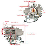 Labwork Carburetor Carb MD192036 For Mitsubishi Lancer Proton Saga 4G13 4G15