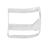 Labwork LH Headlight For 2016-2018 Silverado 1500 Electroplate Trim Bezel Cover