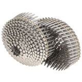 1200Pcs 1-1/4” ×.09” Stainless Steel Ring Shank Siding Nails 15 Degree Wire Coil