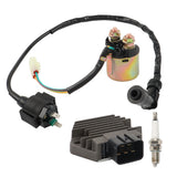 Rectifier Relay Ignition Coil spark plug for Honda TRX350TE Rancher 350 2x4 ES