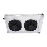 Labwork 4 Rows Radiator+Shroud Fan For Chevy C/K C10 C20/30 K10/20 GMC 73-87