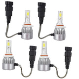 Labwork Headlights Bulb Kit For Honda Civic/05-10 2004-13 Odyssey 9005+9006 LED