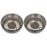 2×Rear Brake Drums Fits For Club Car DS & Precedent Golf Carts electric 1995-up