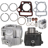 For Honda XR50 Z50R CRF50 Top End Rebuild Kit Cylinder Head Piston Fittings