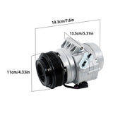 Labwork AC Compressor With Cluth for Ford Fusion 2006 2007-2012 For Lincoln MKZ