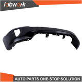 Labwork Front Bumper For Chevrolet Silverado 1500 16-18 Black W/ Fog Lamps Holes