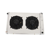 Labwork 4Row Radiator+Shroud Fan For 1973-1987 Chevy C/K C10 C20 C30 K10 K20