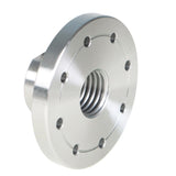 3-Inch Face Plate Woodworking Lathe Faceplate Steel For 1" x 8 Tpi Spindle