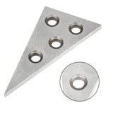 2PCS 45 45 90 Degree Angle Blocks 30 60 90 Degree Angle Machinist Plate 0.0001"