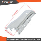 Labwork Rear Bumper End Set (LH+RH) For Ford Ranger 2019-23 Chrome With Holes