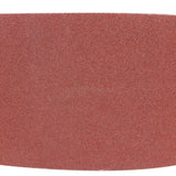 New 6 in X 48 in 80 Grit Red Sandpaper Premium Aluminum Sanding Belts 5 Pieces