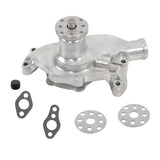 Labwork Water Pump Short Style Polished For SB Chevy 283-350 V8 Aluminum 1955-85