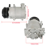 Labwork AC Compressor w/Clutch For Ford C-MAX&FOCUS BV6Z19703B Aluminum