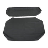 Seat Cover For Kawasaki Mule 2500 2510 3000 3010 UTV Diesel 4X4 Black
