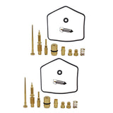 Carb Carburetor Repair Rebuild Kit Set of 2 For CB360 CJ360T CL360 Jets Gaskets