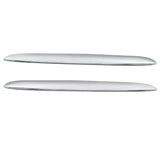 Labwork Front 2 Hood Molding Chrome Trims Above For BMW E90 E91 325i 330i Smooth