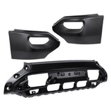 Labwork Split Steel Front Bumper W/o Sensors Holes For GMC Sierra 1500 2016-2018