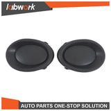 Labwork Front Fog Light Lamp Covers Bezels Fit For 2017-2019 Nissan Rogue Sport
