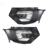Labwork Left+Right Side Fog Lights For 2016-2017 Ford Explorer Halogen W/Bezel