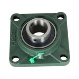 10 Pieces UCF205-16 Pillow Block Flange Bearing 1" Bore 4 Bolt Solid Base
