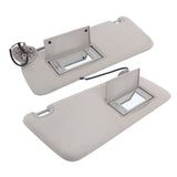 Labwork Sun Visor Left+Right Gray For Dodge Ram 1500 2500 3500 2013-2018 W/Light