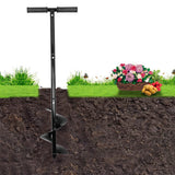Fits For Garden Planting Bulb Planting Auger 5.9" x 33" Hand Auger Drill Bit